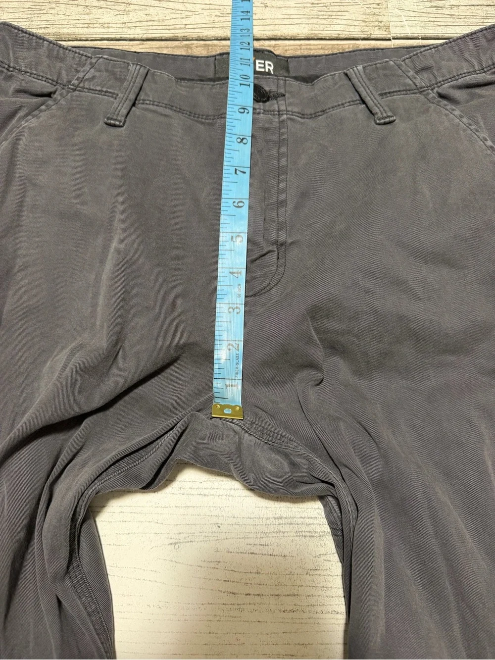 DU/ER Live Free Adventure Cargo Pants Men’s 34x32 Gray Ankle Drawstrings